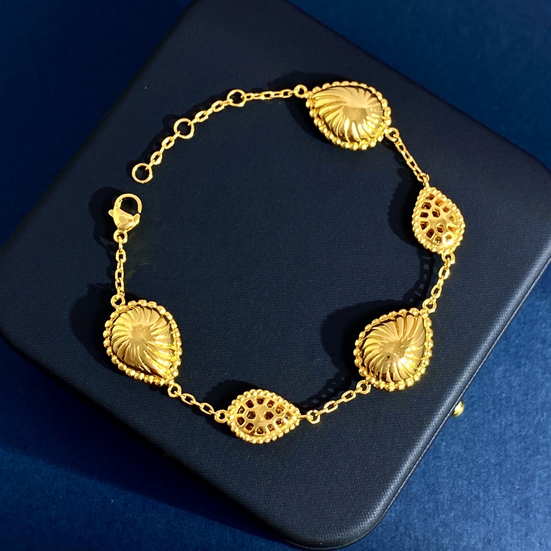 OJS0001 Colorful Drop Gemstone full crystal diamond bracelet - ccjewelryacc