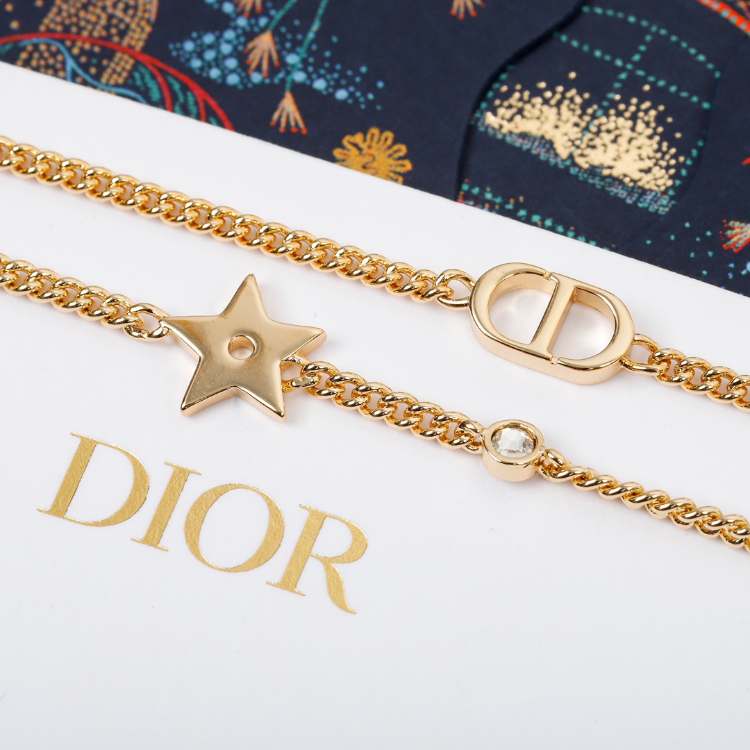 CDN337 CD Swarovski crystal Four Leaf Clover Necklace - ccjewelryacc