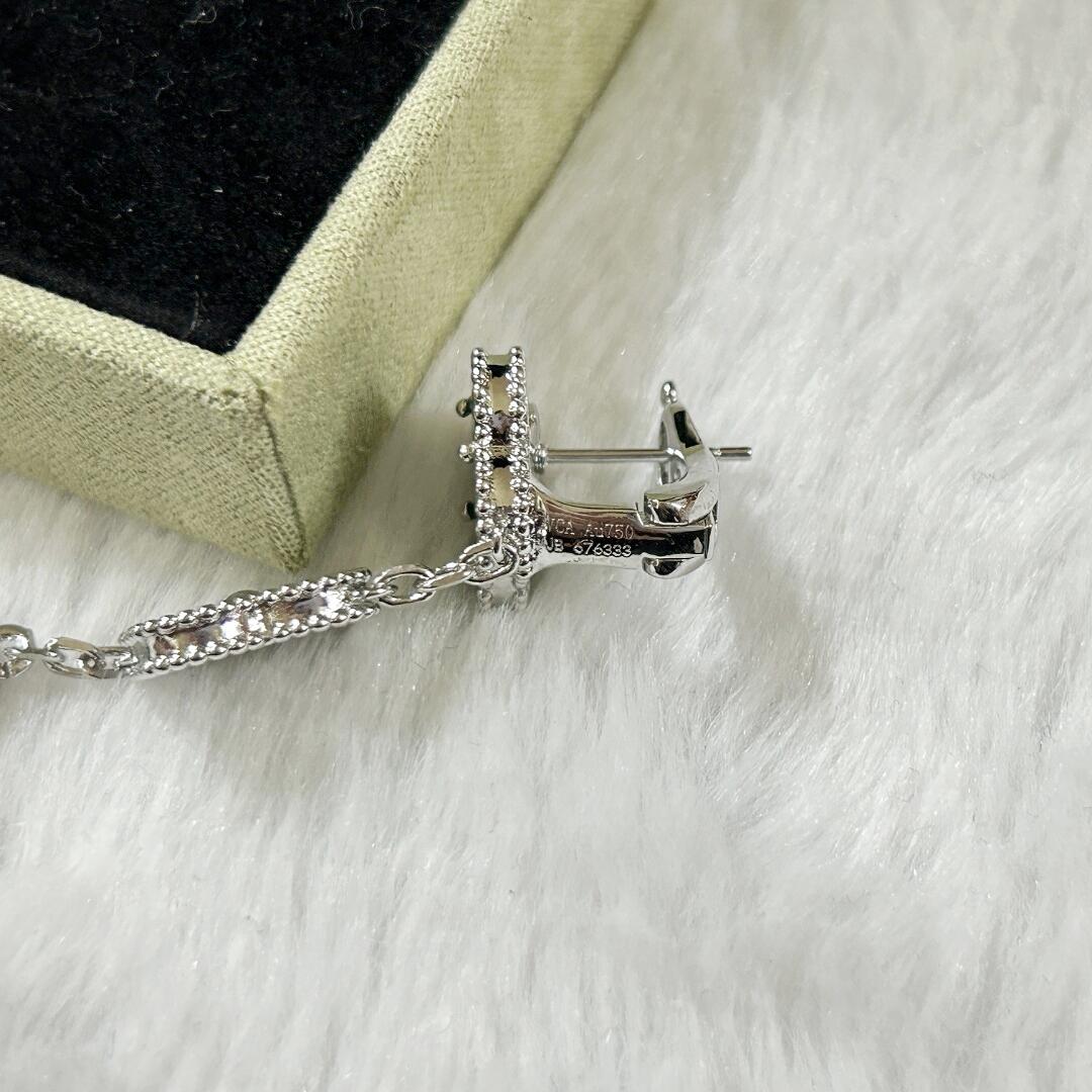 VCE036 VCA Magic Alhambra stud earring clip 3 motifs - ccjewelryacc