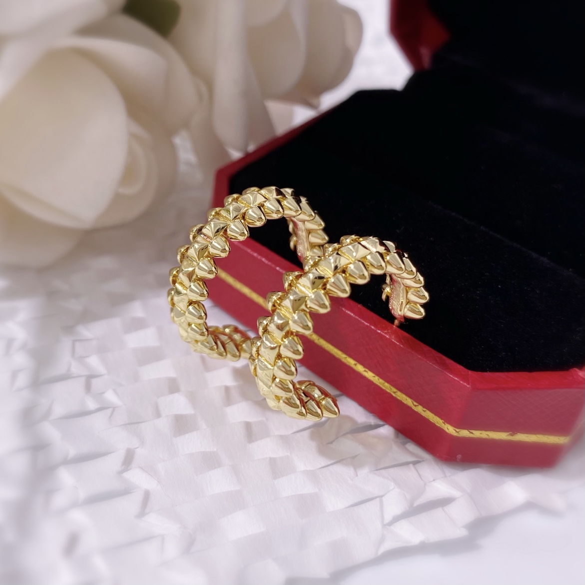 CTE025 Clash de Cartier hoop earrings,small model - ccjewelryacc