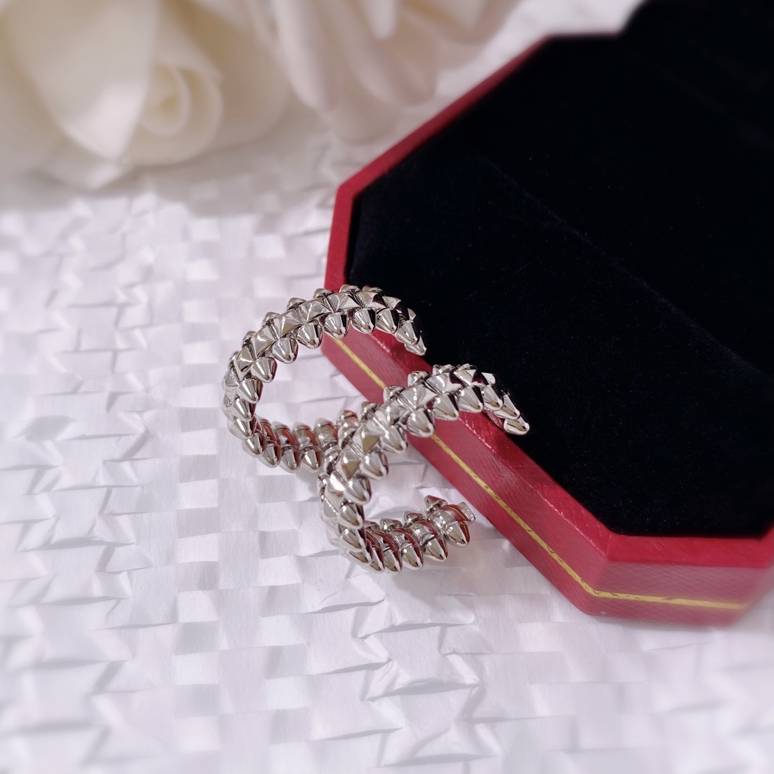 CTE025 Clash de Cartier hoop earrings,small model - ccjewelryacc