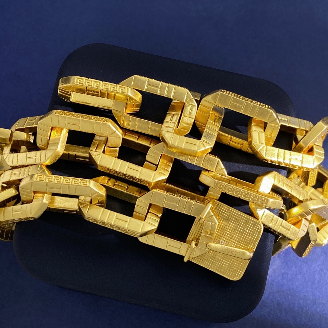 VSN019 Medusa chunky chain necklace for men - ccjewelryacc