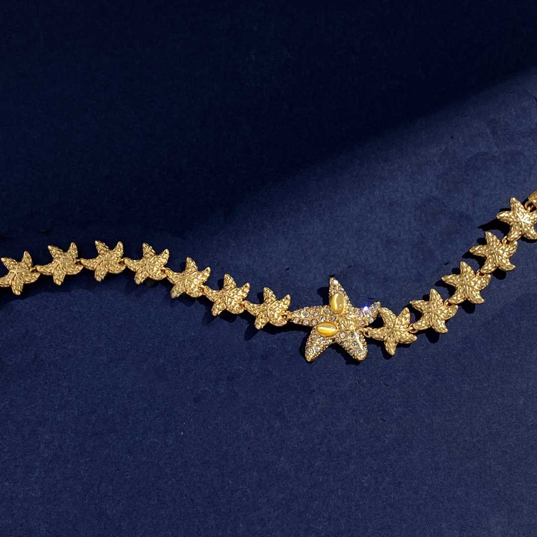 VSN054 Ancient Greek style Medusa incarnate starfish  bracelet necklace set - ccjewelryacc