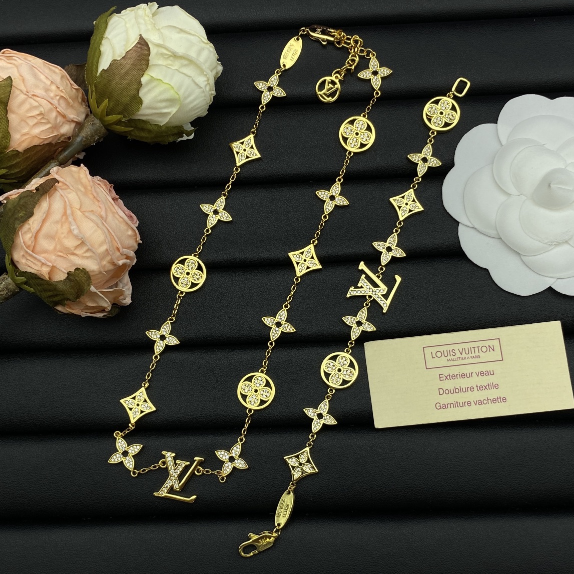 LVT001  VL charm necklace - ccjewelryacc