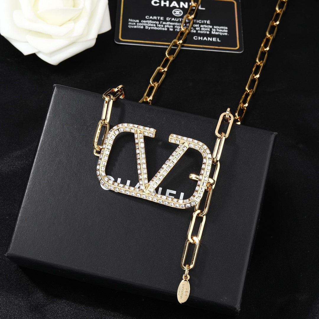 VTW001 Vlogo waist chain Belt - ccjewelryacc