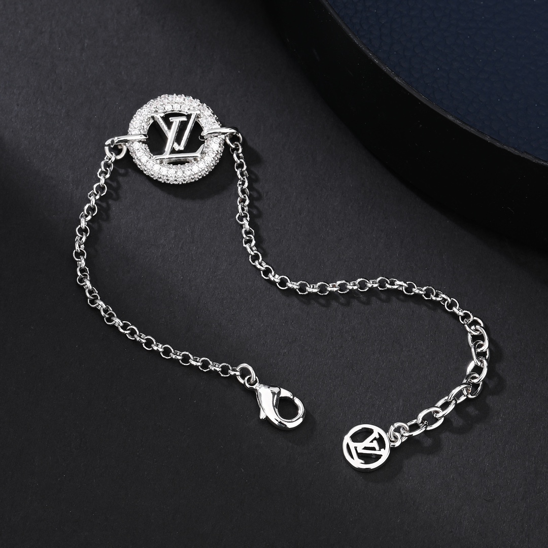 LVT020  VL LOGO Necklace bracelet earring - ccjewelryacc