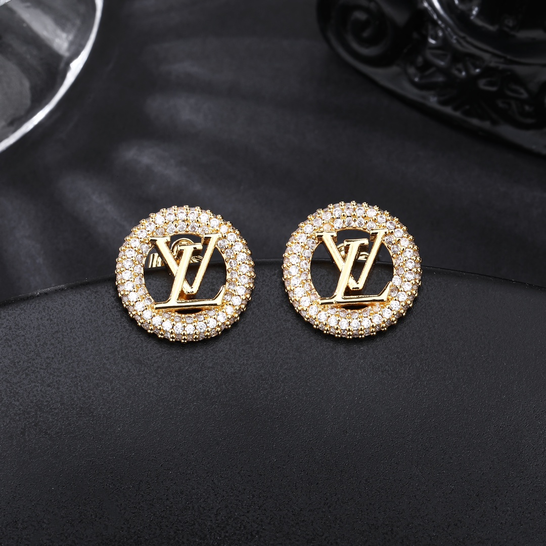 LVT020  VL LOGO Necklace bracelet earring - ccjewelryacc