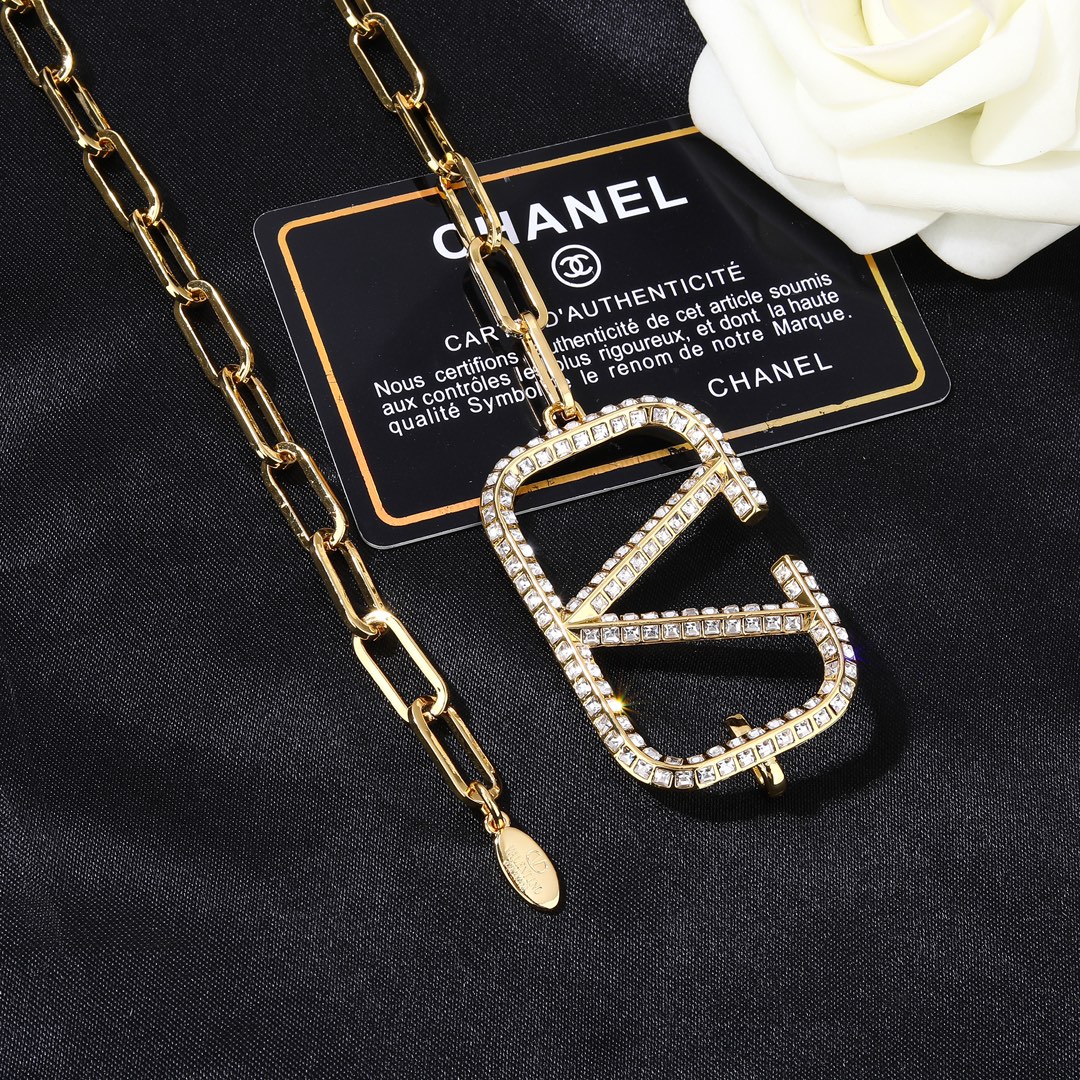 VTW001 Vlogo waist chain Belt - ccjewelryacc
