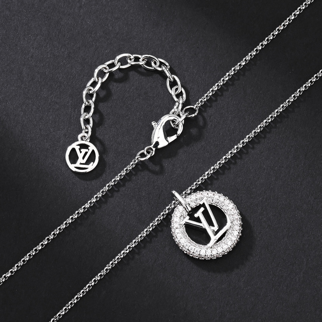LVT020  VL LOGO Necklace bracelet earring - ccjewelryacc