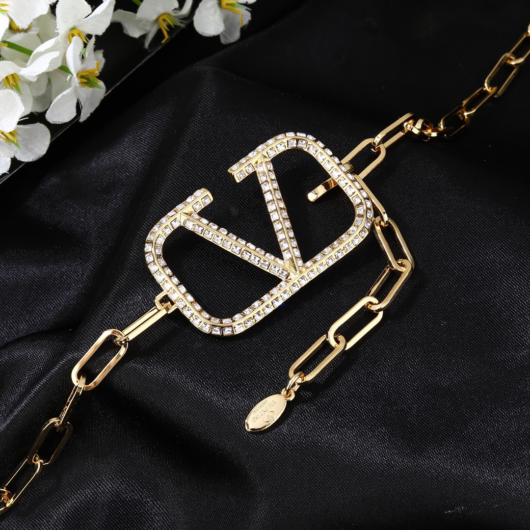 VTW001 Vlogo waist chain Belt - ccjewelryacc