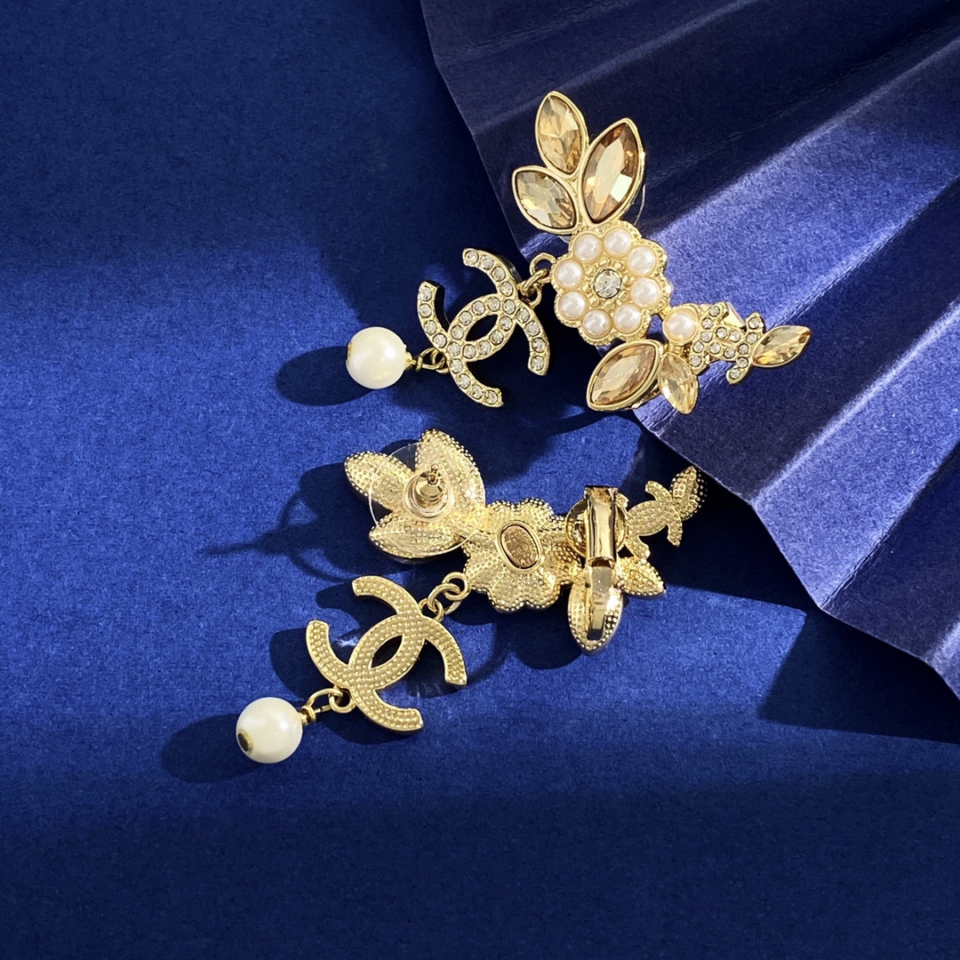 CCE850 cc stud earring with clip - ccjewelryacc