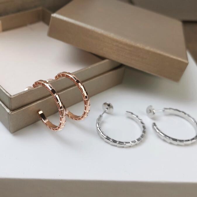 BGE015 serpenti viper Hoop earrings - ccjewelryacc