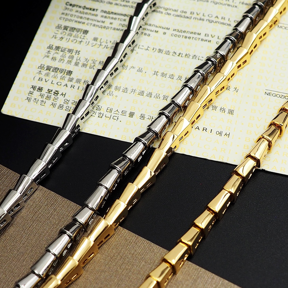 BGN009 Serpenti viper necklace with diamond - ccjewelryacc