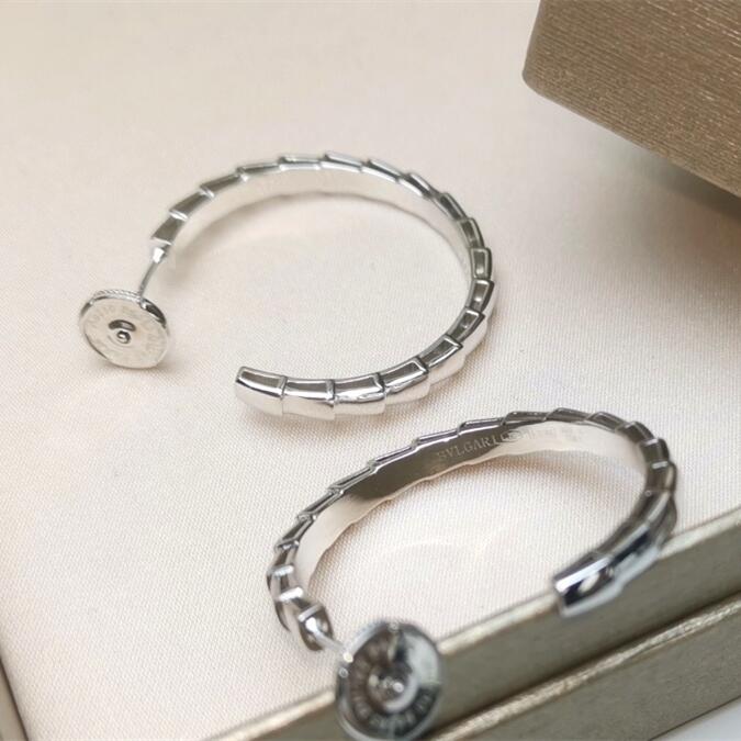BGE015 serpenti viper Hoop earrings - ccjewelryacc