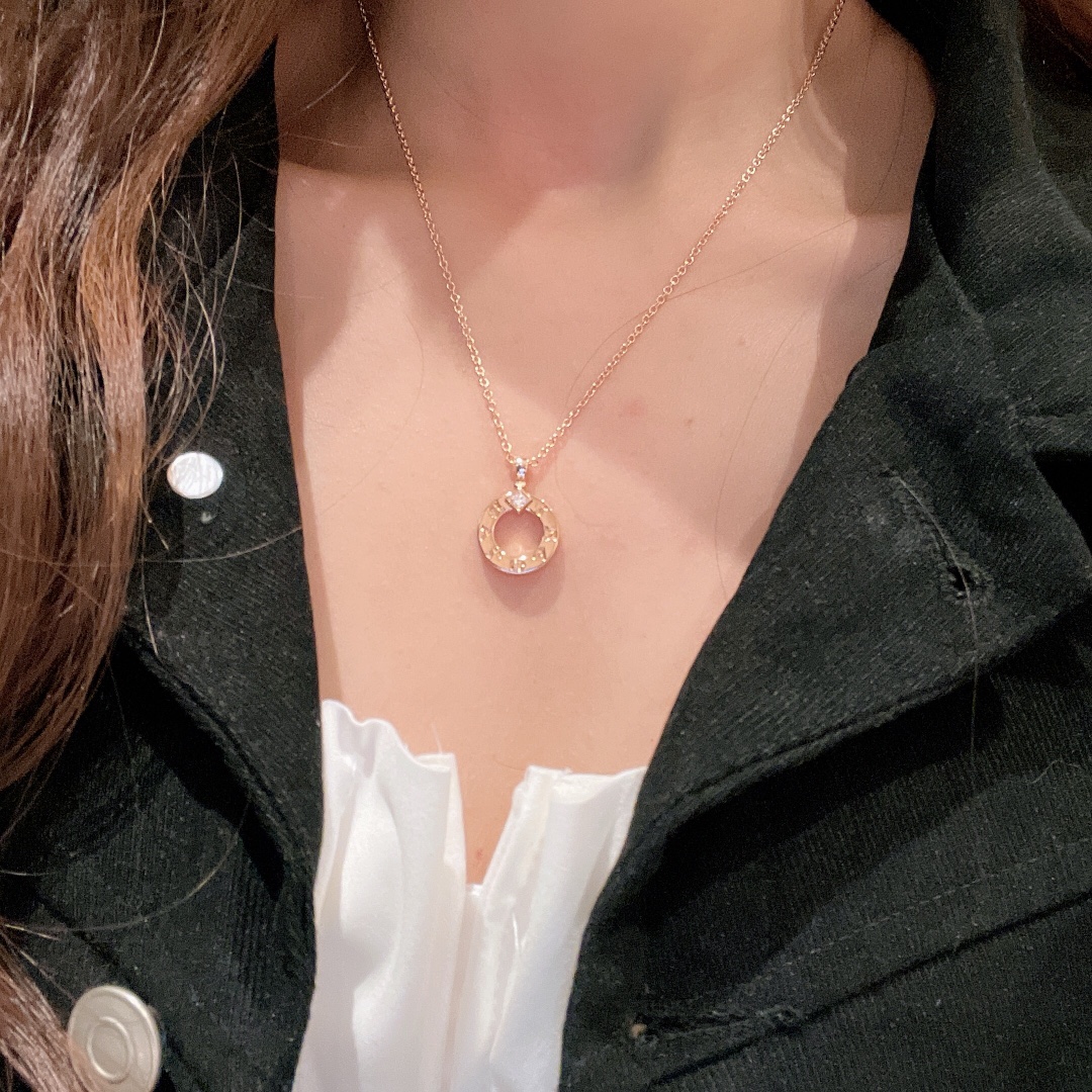 BGNV001 V-Gold bvl  bvl necklace - ccjewelryacc