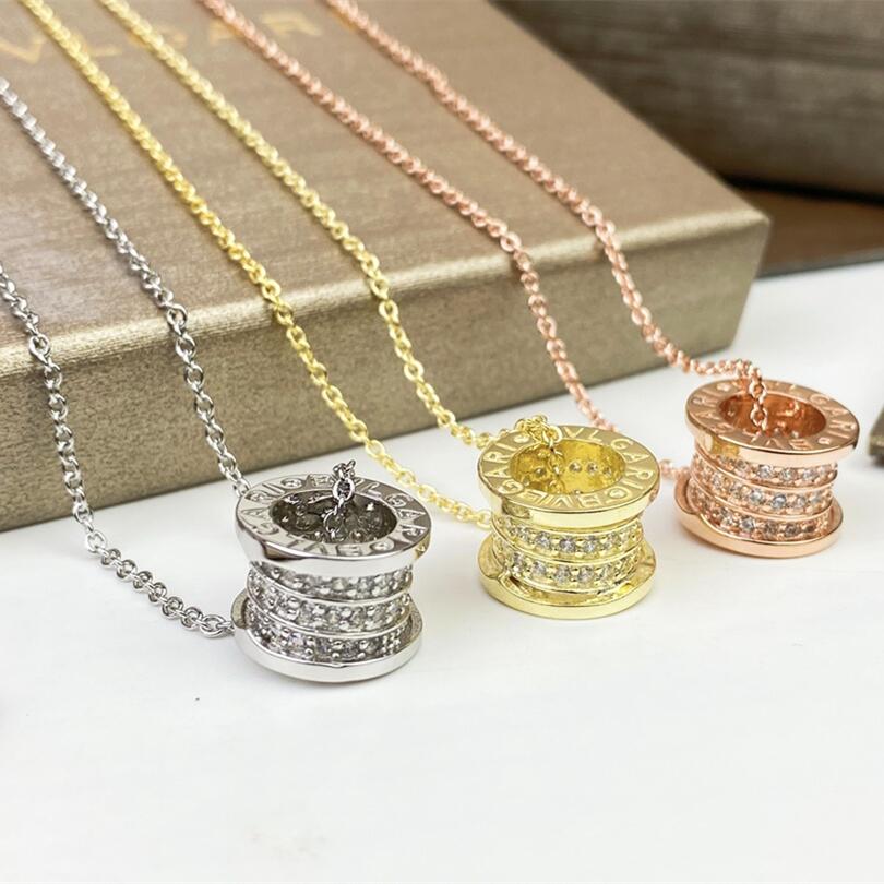 BGN028 B zero 1 necklace with Full diamond - ccjewelryacc