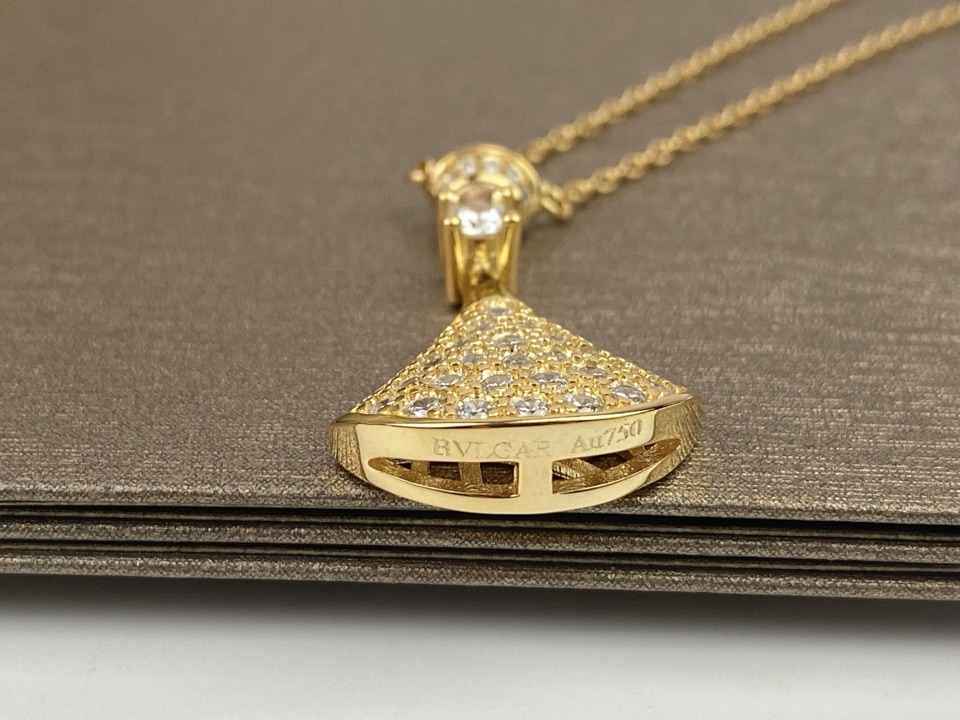 BGN031 Full diamond DIVA DREAM necklace - ccjewelryacc