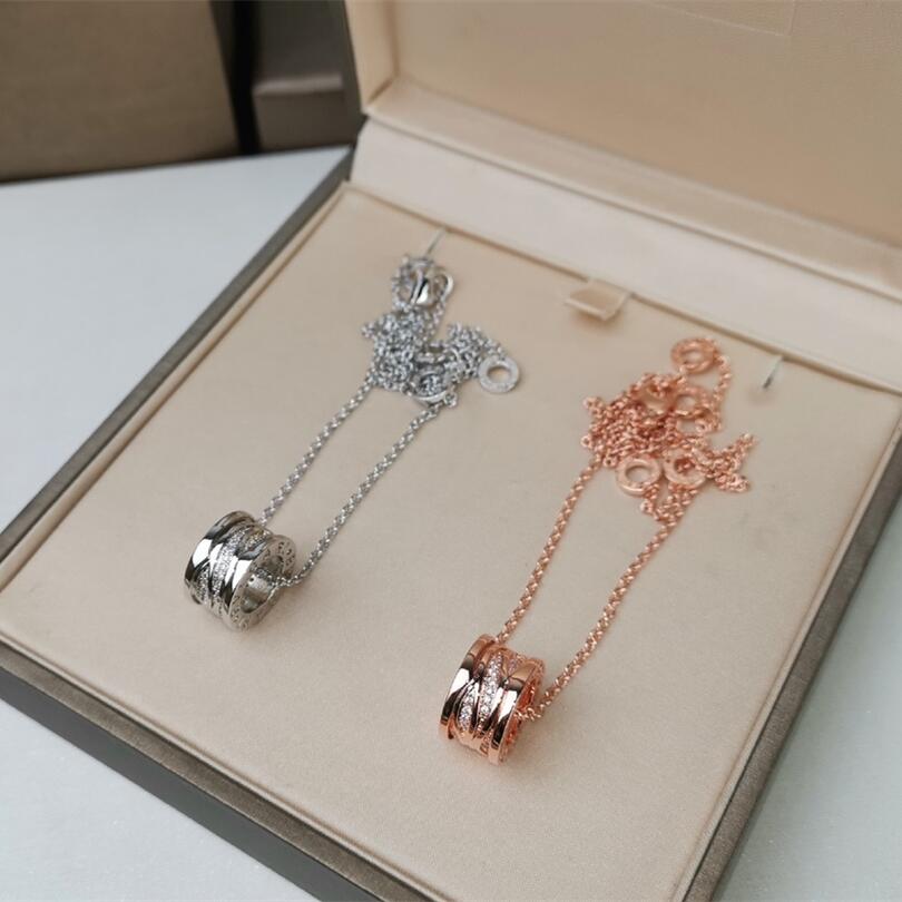 BGN021 B.ZERO1 Rock Necklace piercing with diamond - ccjewelryacc