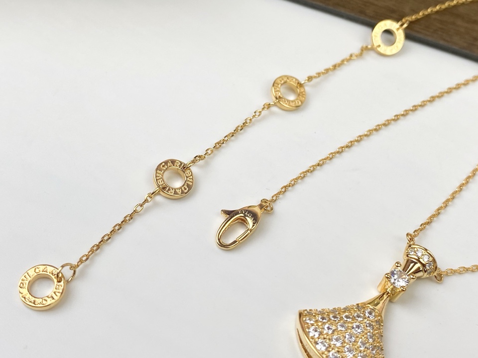 BGN031 Full diamond DIVA DREAM necklace - ccjewelryacc