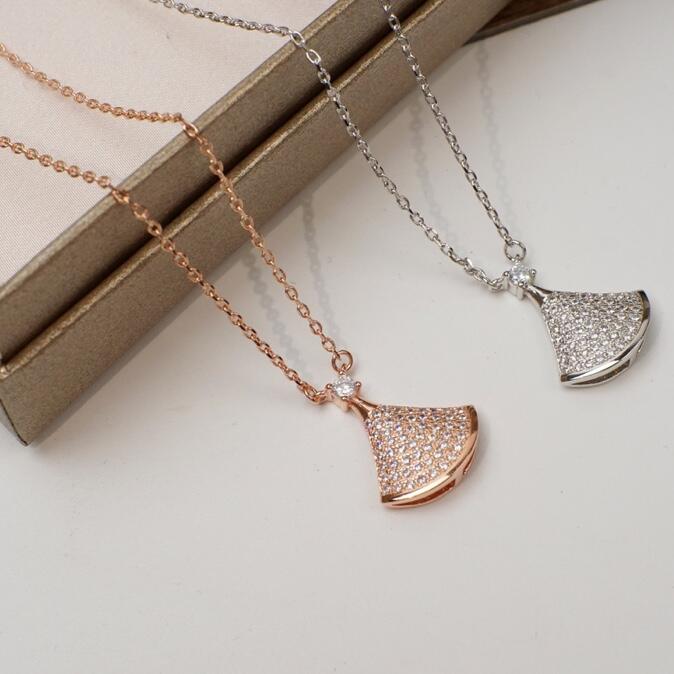 BGN030 Full diamond DIVAS'DREAM necklace - ccjewelryacc