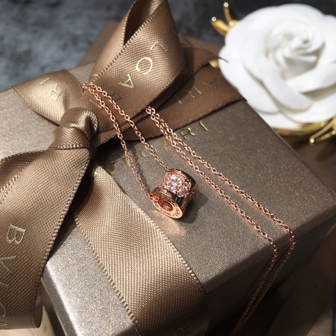 BGN014S Mini Full diamond B.ZERO1 Necklace - ccjewelryacc