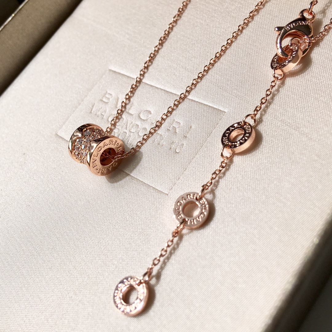 BGN014S Mini Full diamond B.ZERO1 Necklace - ccjewelryacc