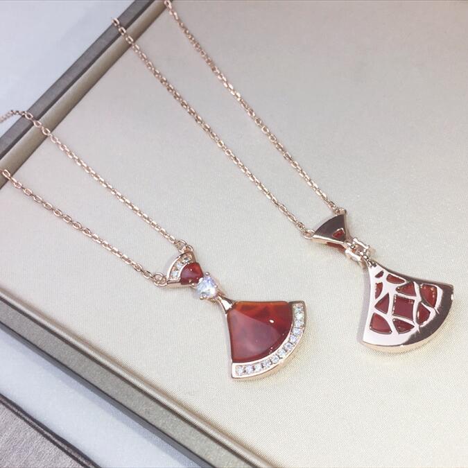 BGN012 DIVAS'DREAM necklace Rose gold - ccjewelryacc