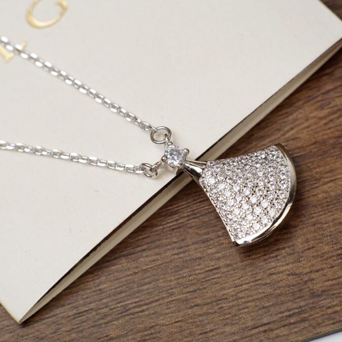 BGN030 Full diamond DIVAS'DREAM necklace - ccjewelryacc