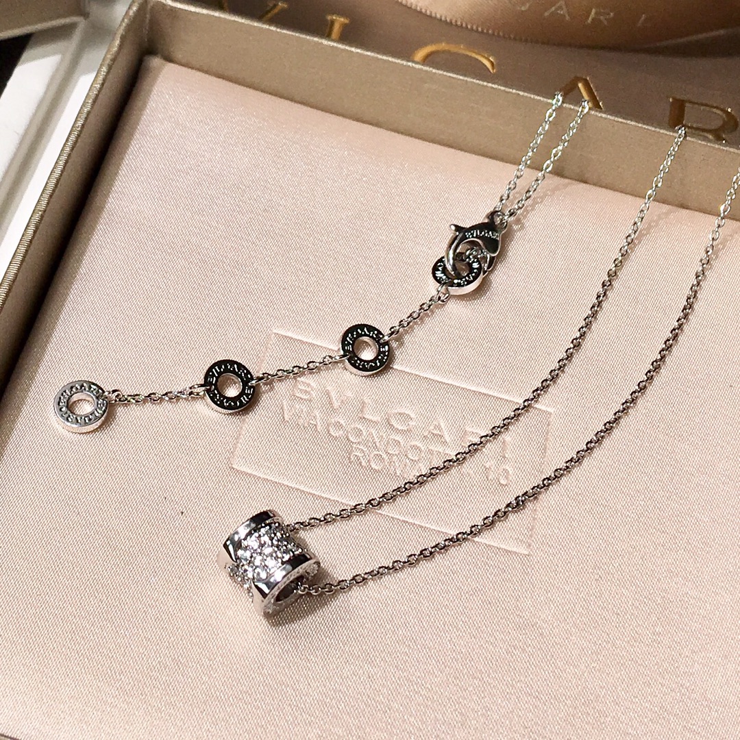 BGN014S Mini Full diamond B.ZERO1 Necklace - ccjewelryacc
