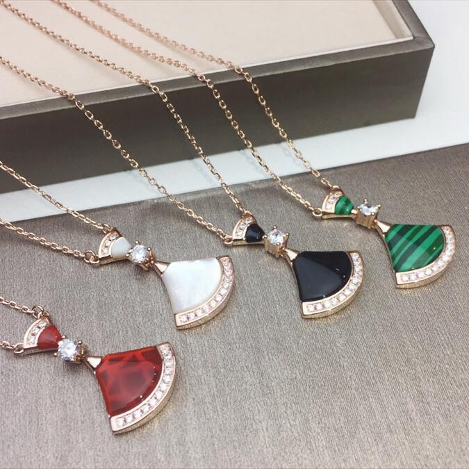 BGN012 DIVAS'DREAM necklace Rose gold - ccjewelryacc