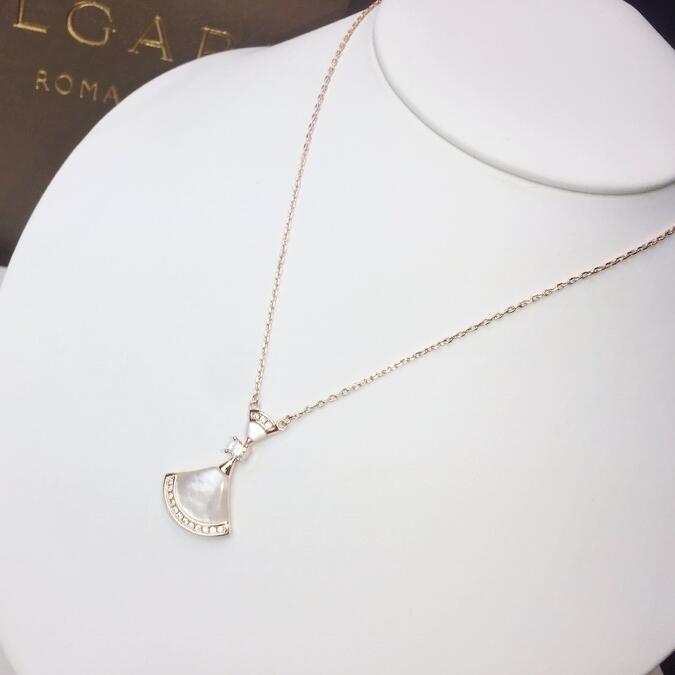 BGN012 DIVAS'DREAM necklace Rose gold - ccjewelryacc