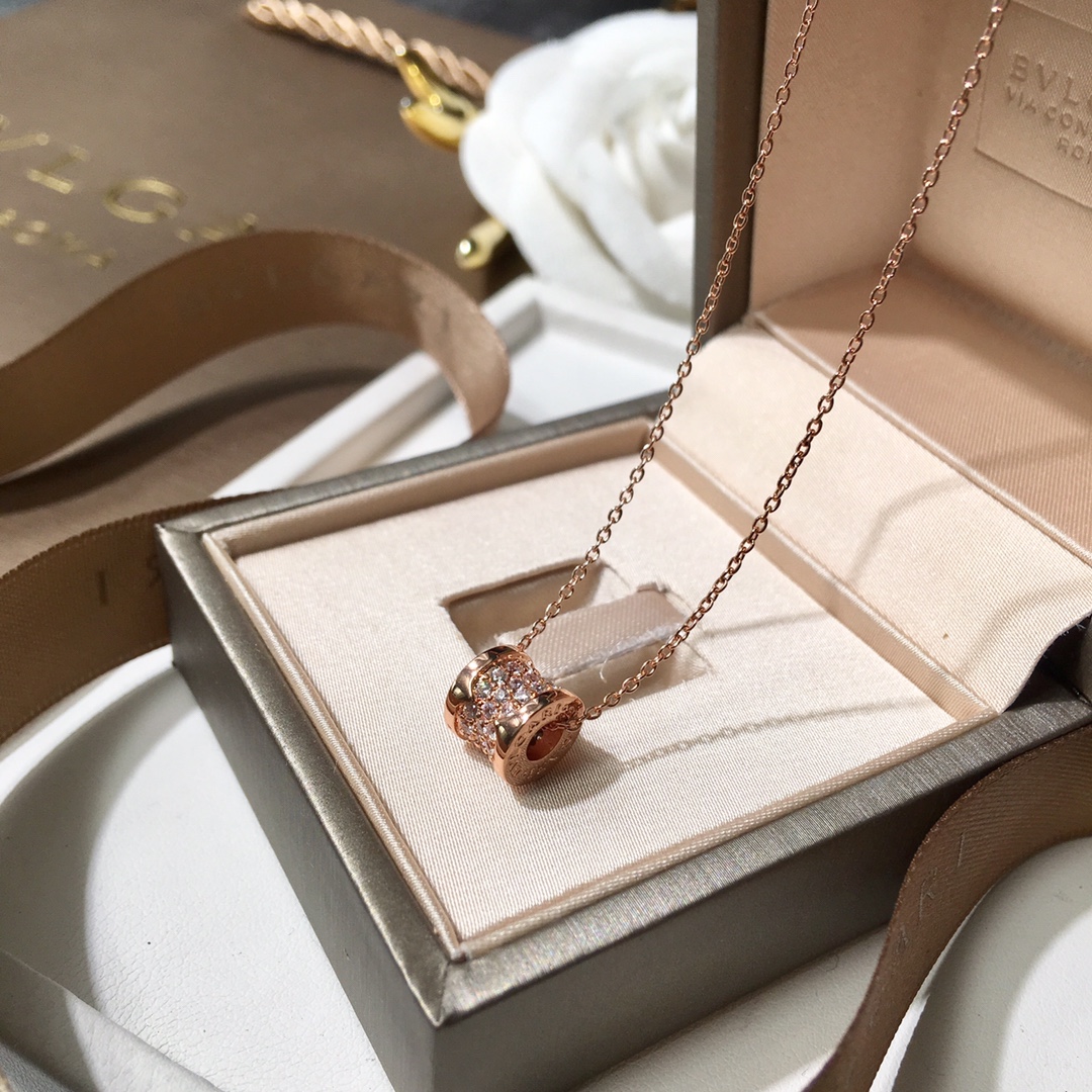 BGN014S Mini Full diamond B.ZERO1 Necklace - ccjewelryacc