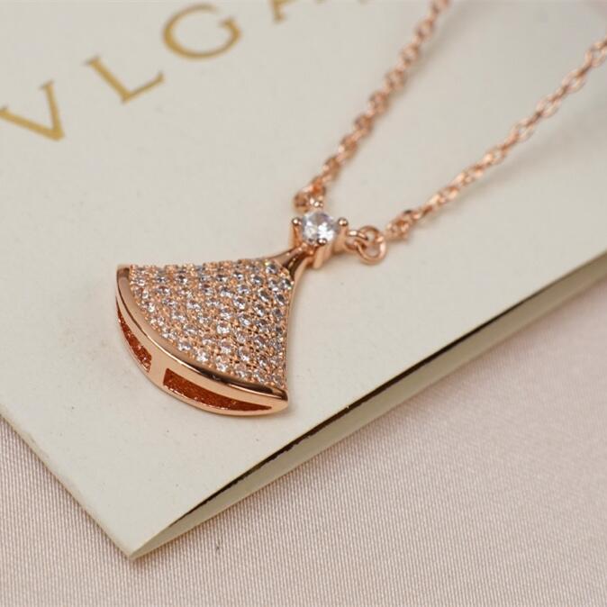 BGN030 Full diamond DIVAS'DREAM necklace - ccjewelryacc