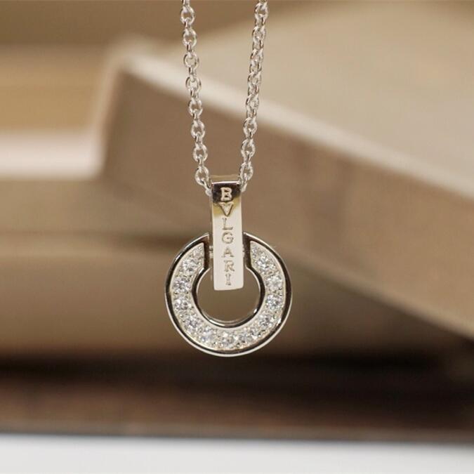 BGN024 Diamond Pendant Necklace - ccjewelryacc