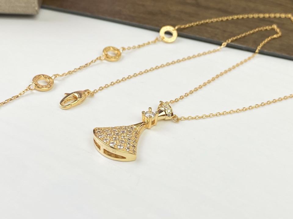 BGN031 Full diamond DIVA DREAM necklace - ccjewelryacc