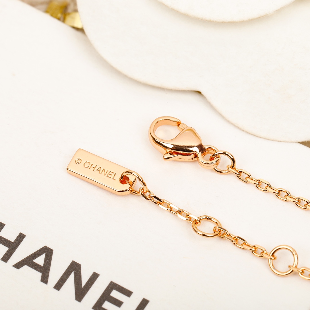 CCNS005 S925 Sterling silver diamond Eternal No 5 NECKLACE - ccjewelryacc