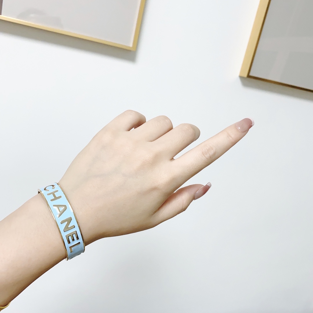 CCS025 CC enamel bangle Bracelet - ccjewelryacc