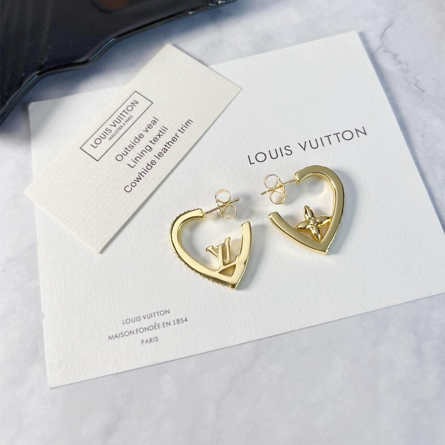 LVE063 Metal Heart hoop VL Earrings - ccjewelryacc