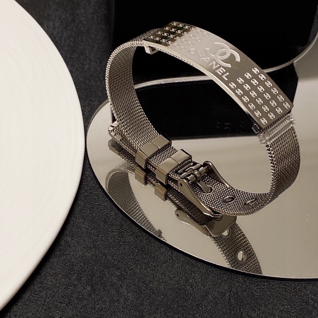 CCS134 Metal CC watch bracelet - ccjewelryacc