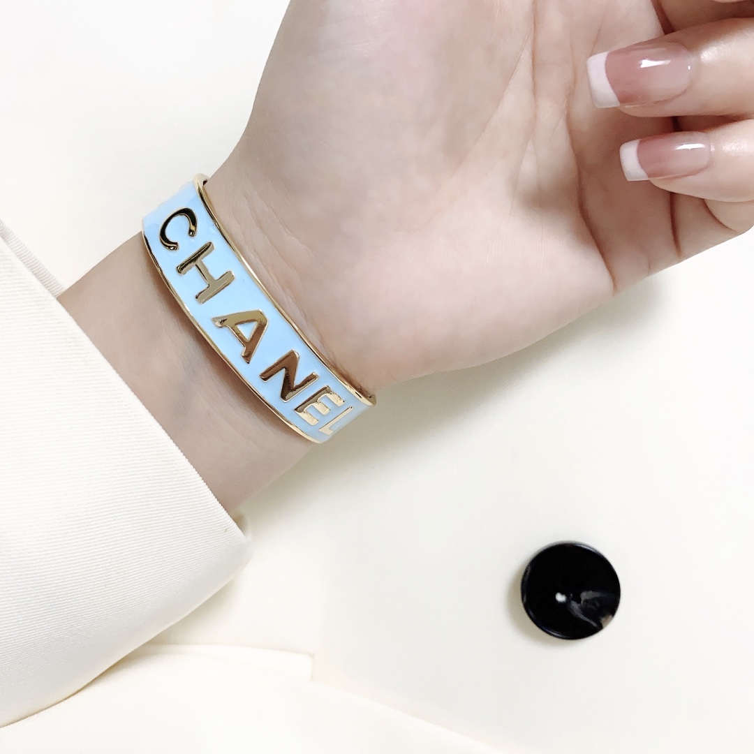 CCS025 CC enamel bangle Bracelet - ccjewelryacc