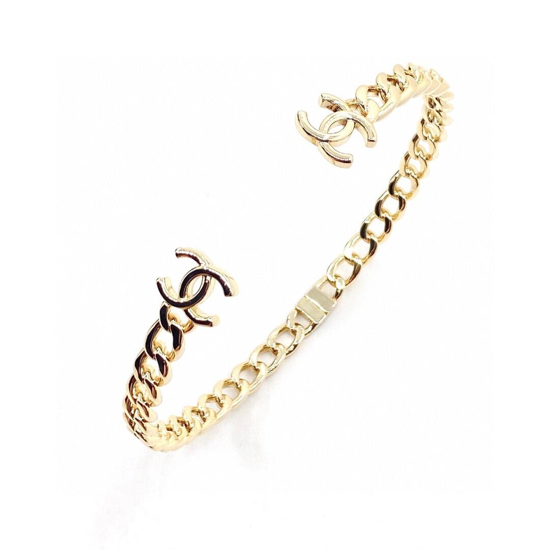 CCN223 Metal CC Choker collar - ccjewelryacc