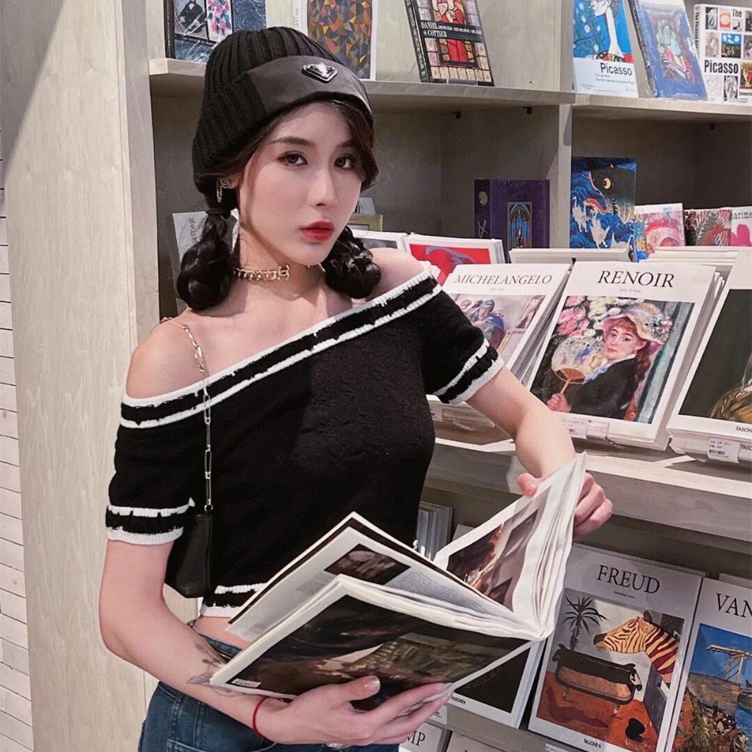 CCN223 Metal CC Choker collar - ccjewelryacc