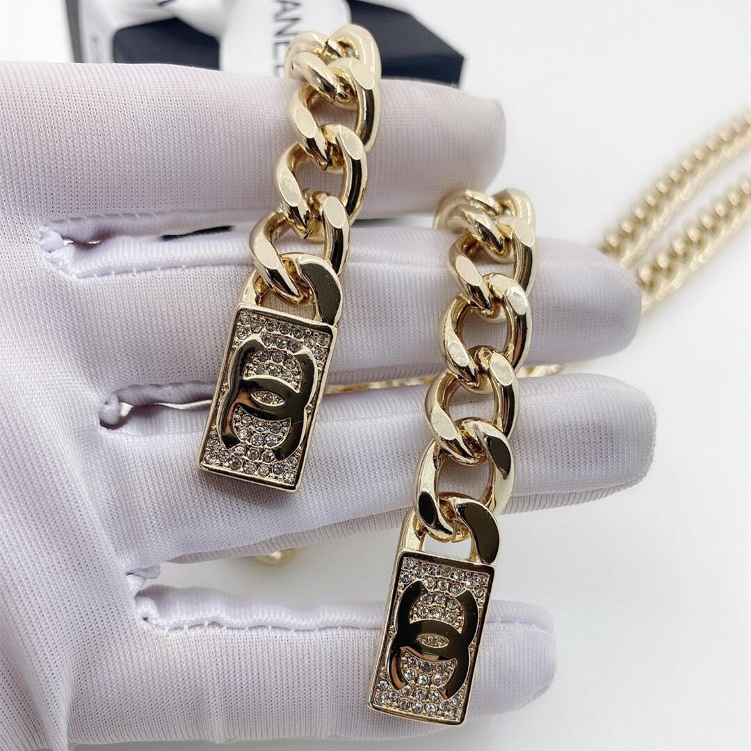 CCN422 CC chain necklace - ccjewelryacc