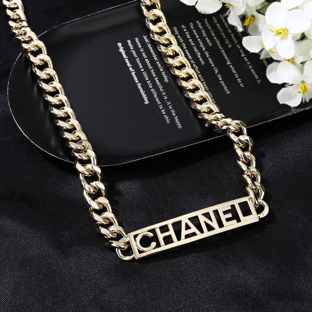 CCW076 Metal cc logo waist chain belt - ccjewelryacc