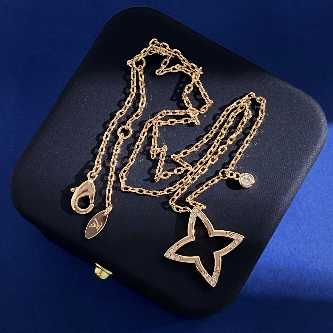 LVN048 Ombre Blossom Pendant - ccjewelryacc