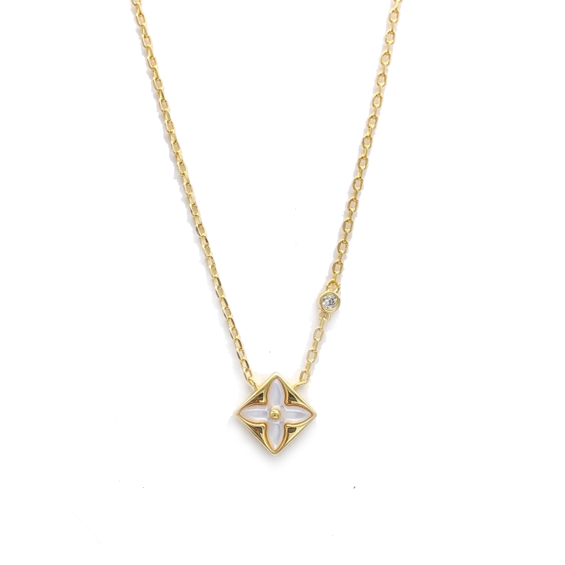LVN037 VL Blossom NECKLACE - ccjewelryacc