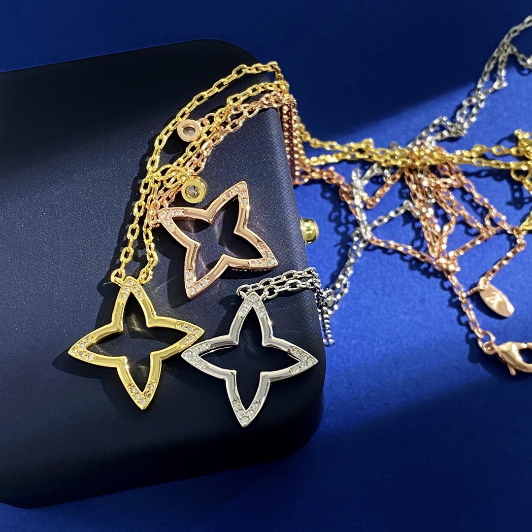 LVN048 Ombre Blossom Pendant - ccjewelryacc