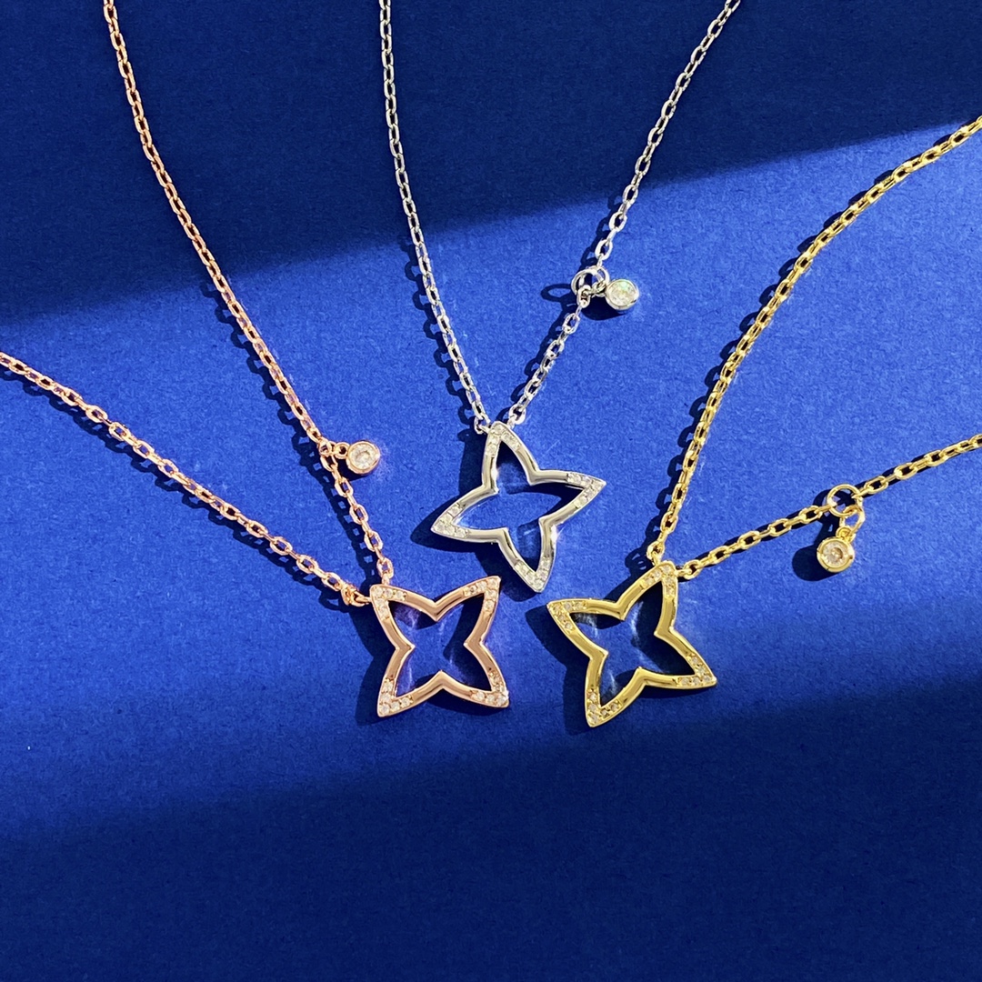 LVN048 Ombre Blossom Pendant - ccjewelryacc