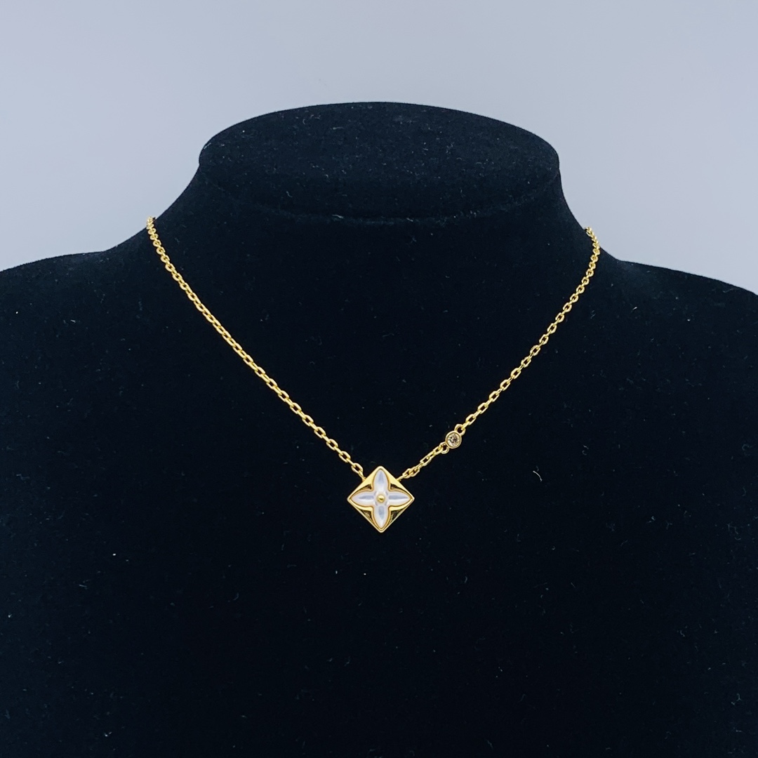 LVN037 VL Blossom NECKLACE - ccjewelryacc