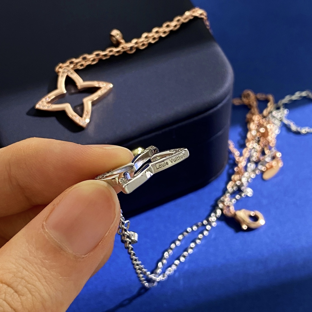 LVN048 Ombre Blossom Pendant - ccjewelryacc